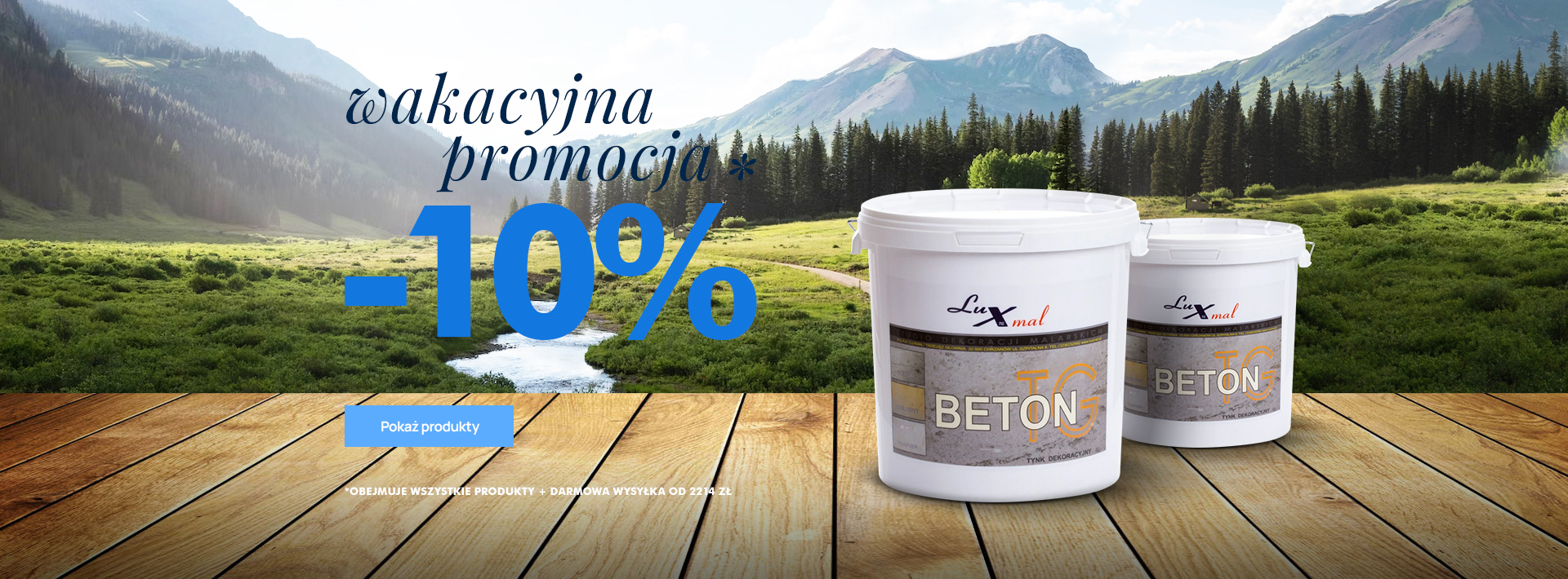 Luxmal promocja wakacyjna